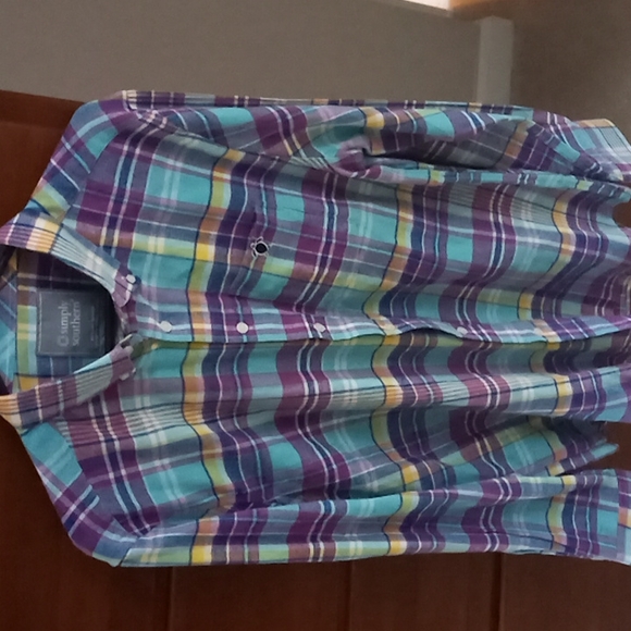 Simply Southern flannel plaid shirt size L NWT - Picture 1 of 4